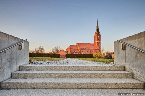 Gemeinde Wurmannsquick Landkreis Rottal-Inn Kirche Sankt Andreas Außen (Dirschl Johann) Deutschland PAN